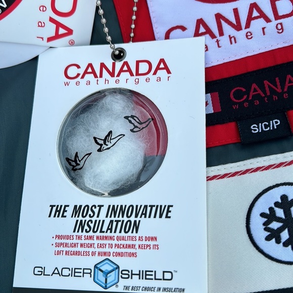 CANADA Weathergear Glacier Shield Forest Green Long Zip Front Jacket Women’s S - Picture 9 of 12